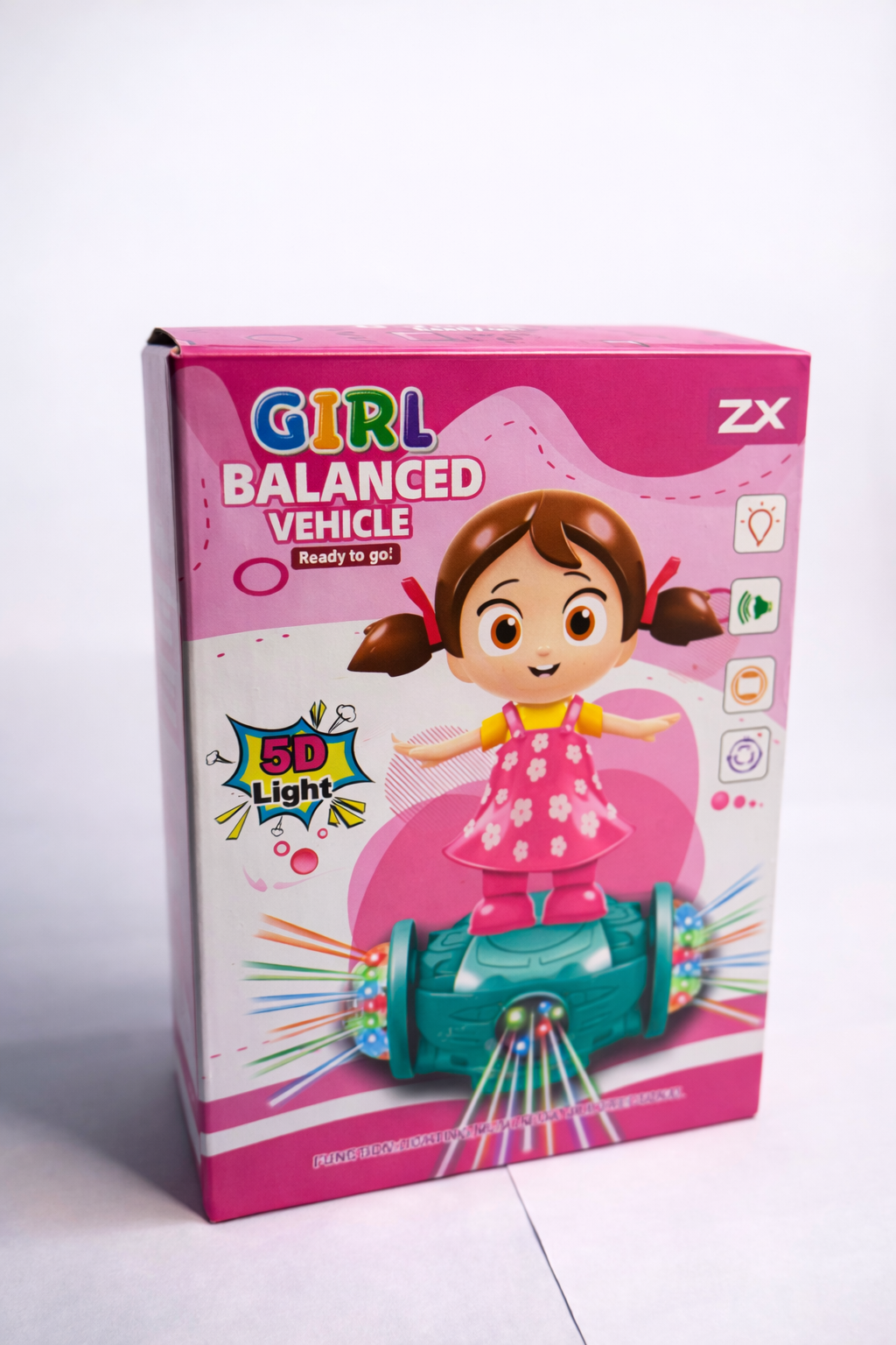 Girl Balanced Vehicle 5D Light & Sound Toy