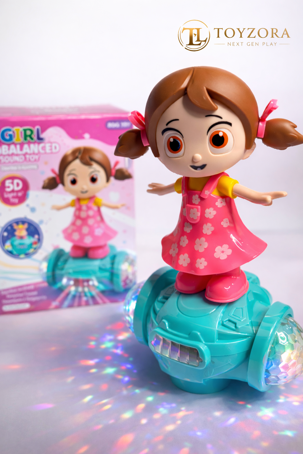 Girl Balanced Vehicle 5D Light & Sound Toy