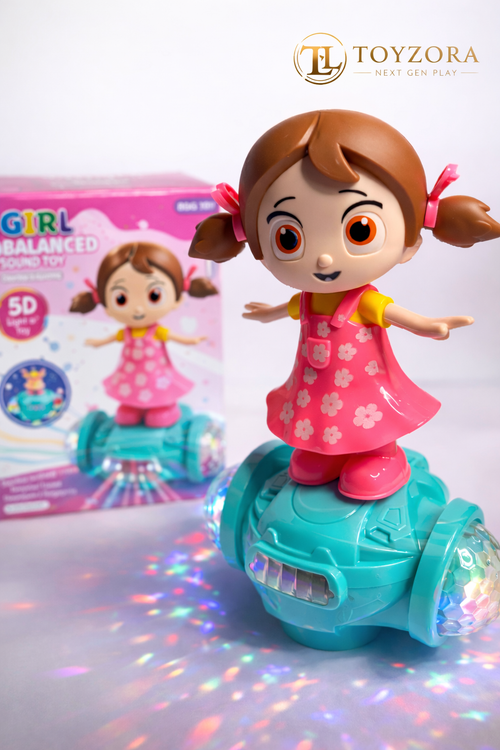 Girl Balanced Vehicle 5D Light & Sound Toy