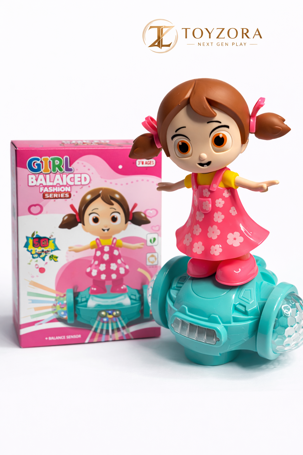 Girl Balanced Vehicle 5D Light & Sound Toy