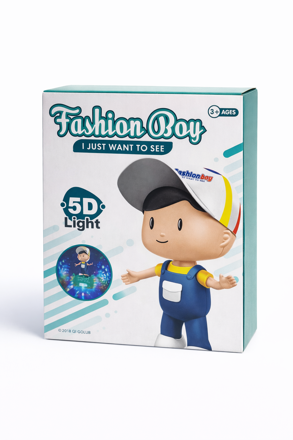 Fashion Boy 5D Light & Sound Toy